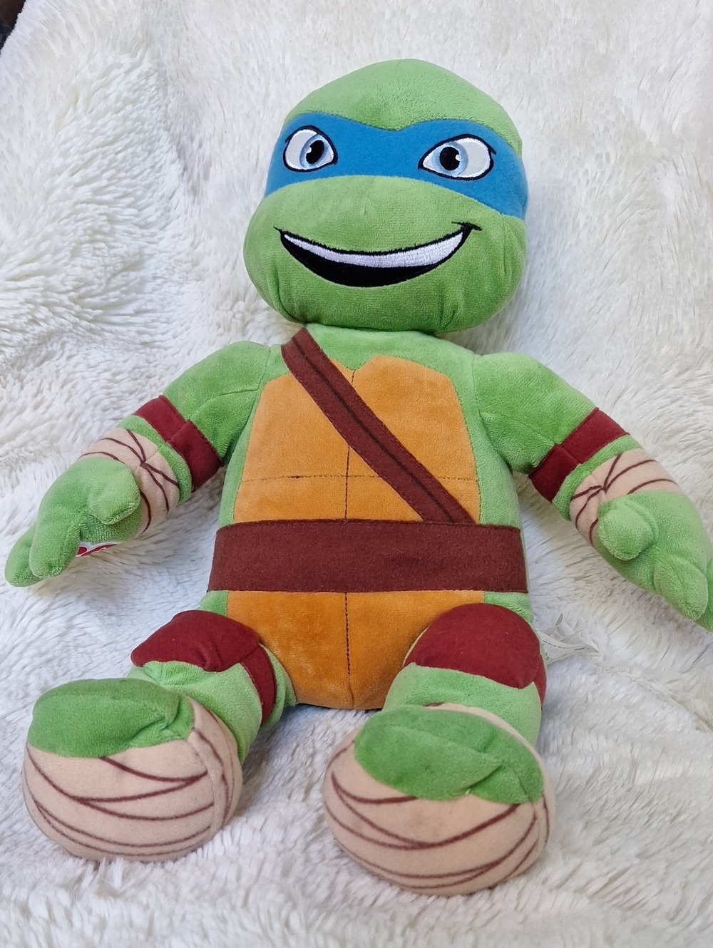 Build-A-Bear Workshop Teenage Mutant Ninja Turtles Leonardo plush - Picture 2 of 11